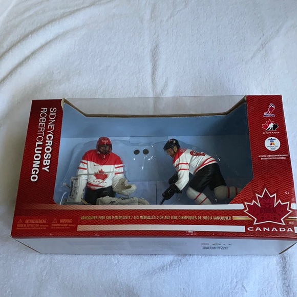 NWT Sidney Crosby Roberto luongo action figures - Picture 10 of 10